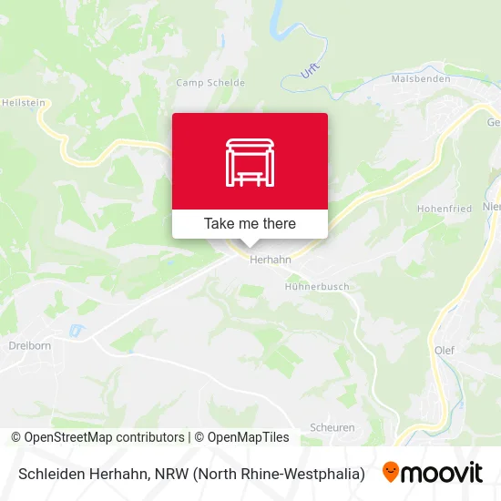 Карта Schleiden Herhahn