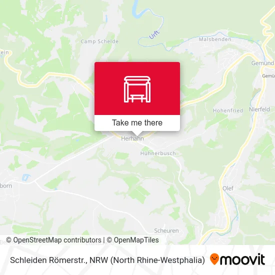 Карта Schleiden Römerstr.