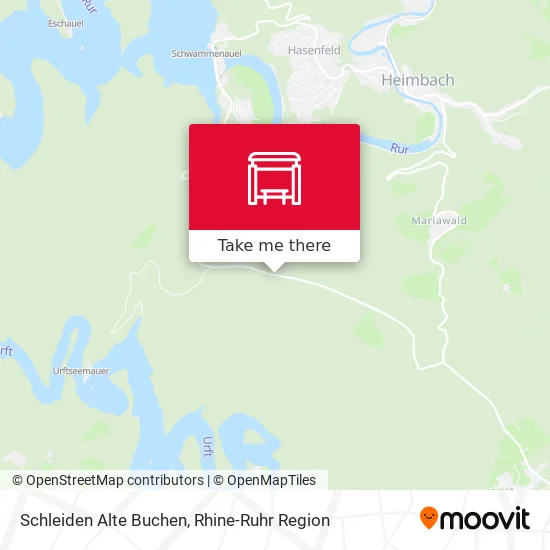 Карта Schleiden Alte Buchen