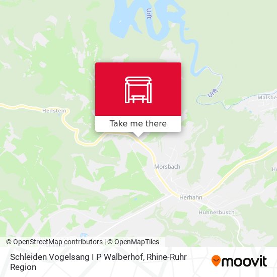 Schleiden Vogelsang I P Walberhof map