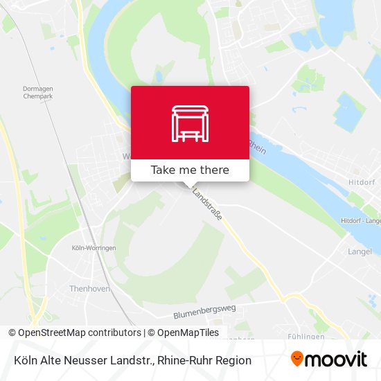 Köln Alte Neusser Landstr. map
