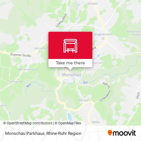 Карта Monschau Parkhaus