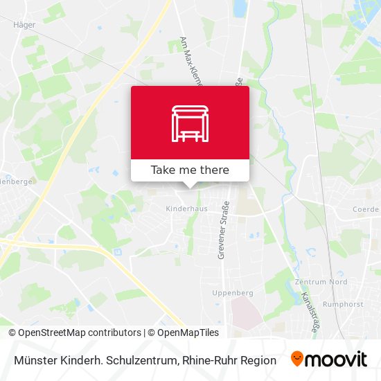 Münster Kinderh. Schulzentrum map
