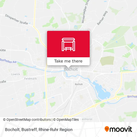Карта Bocholt, Bustreff