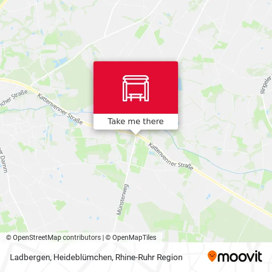 Карта Ladbergen, Heideblümchen