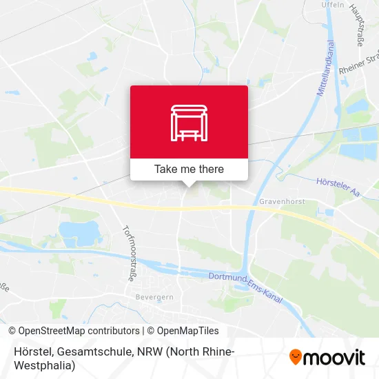 Hörstel, Gesamtschule map