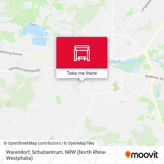 Карта Warendorf, Schulzentrum