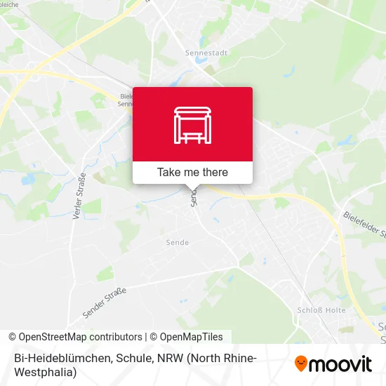 Bi-Heideblümchen, Schule map