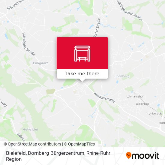 Bielefeld, Dornberg Bürgerzentrum map