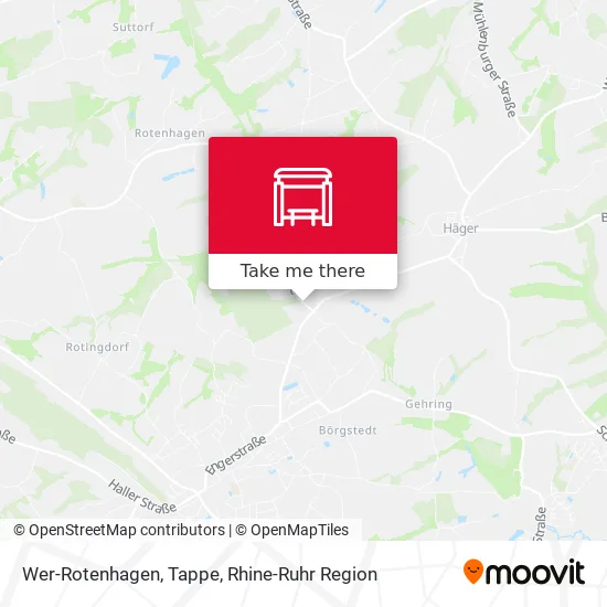 Карта Wer-Rotenhagen, Tappe