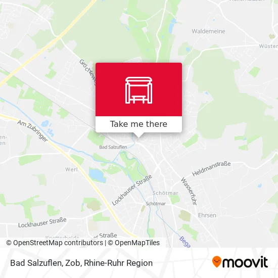 Карта Bad Salzuflen, Zob