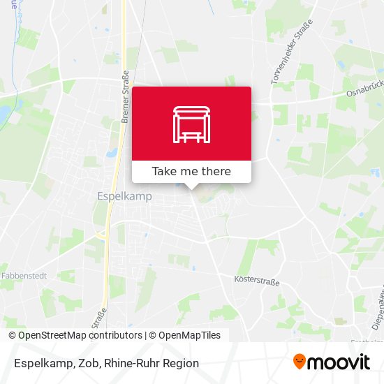 Карта Espelkamp, Zob