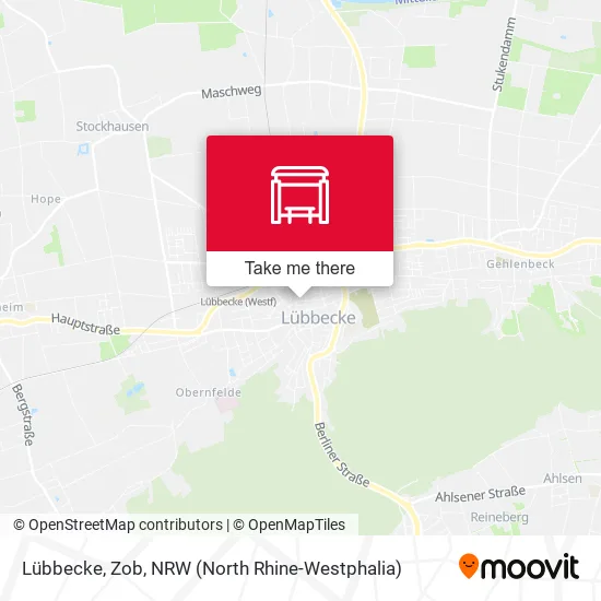 Карта Lübbecke, Zob
