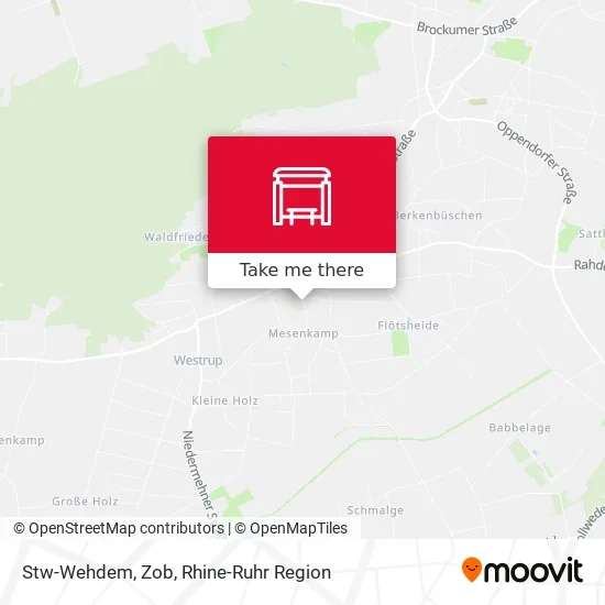 Карта Stw-Wehdem, Zob