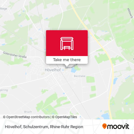 Hövelhof, Schulzentrum map