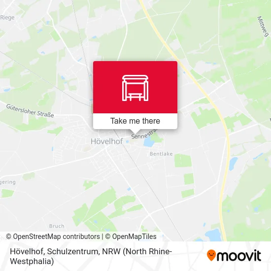 Hövelhof, Schulzentrum map