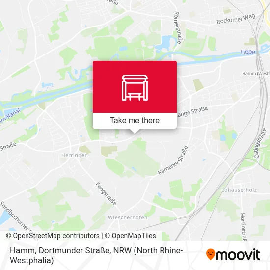 Hamm, Dortmunder Straße map