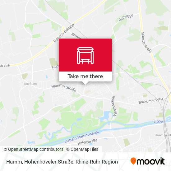 Hamm, Hohenhöveler Straße map