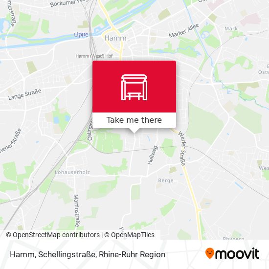 Hamm, Schellingstraße map