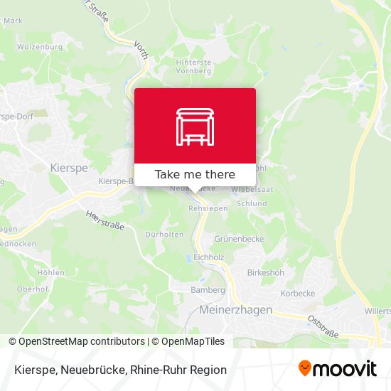 Kierspe, Neuebrücke map