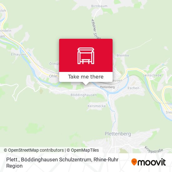Plett., Böddinghausen Schulzentrum map
