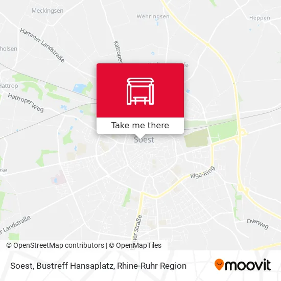 Карта Soest, Bustreff Hansaplatz