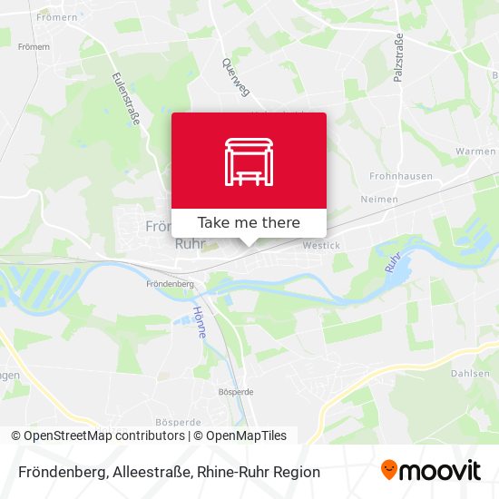 Fröndenberg, Alleestraße map