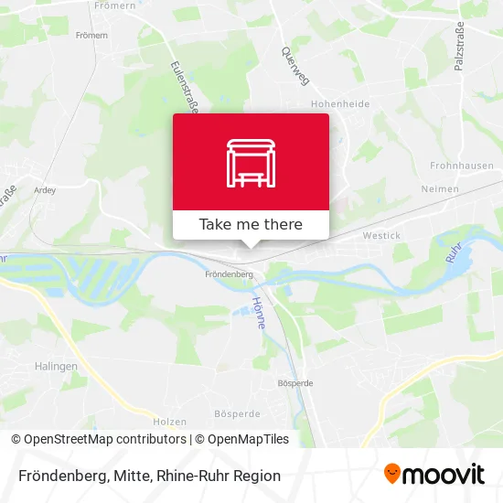 Fröndenberg, Mitte map