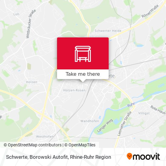 Карта Schwerte, Borowski Autofit