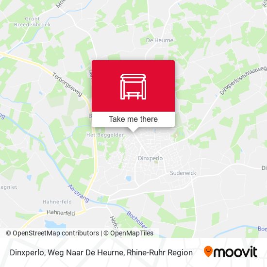 Dinxperlo, Weg Naar De Heurne map