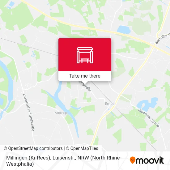 Карта Millingen (Kr Rees), Luisenstr.