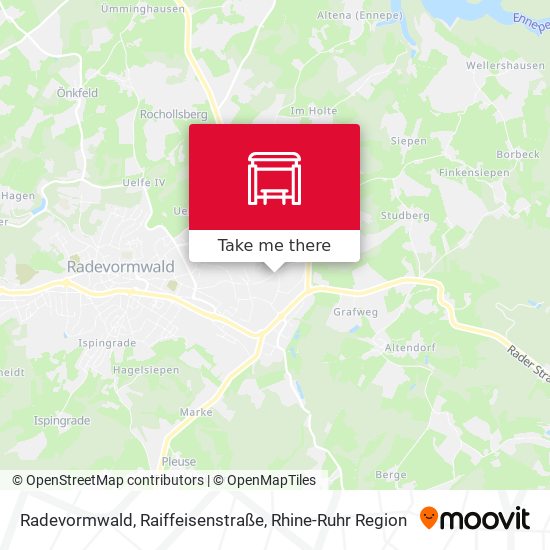 Radevormwald, Raiffeisenstraße map