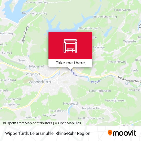 Wipperfürth, Leiersmühle map