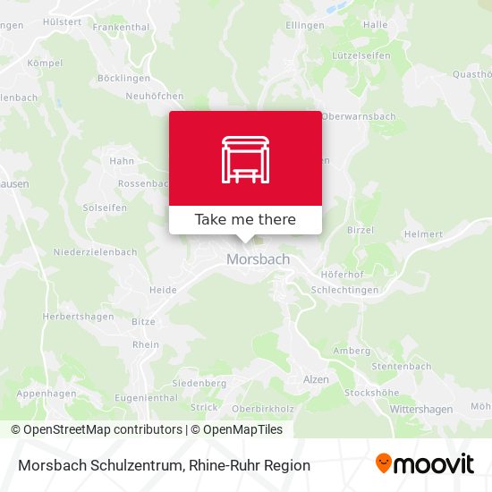 Morsbach Schulzentrum map