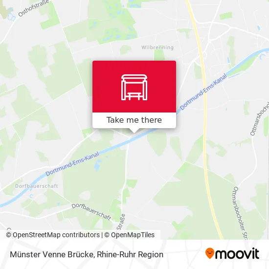 Карта Münster Venne Brücke