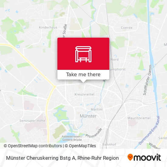 Карта Münster Cheruskerring Bstg A