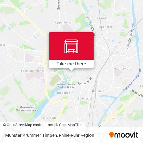 Карта Münster Krummer Timpen