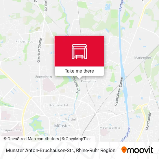 Карта Münster Anton-Bruchausen-Str.