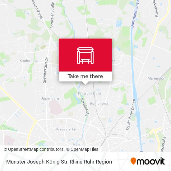 Münster Joseph-König Str map