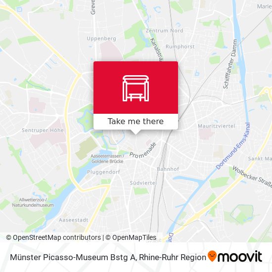 Münster Picasso-Museum Bstg A map