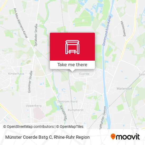 Карта Münster Coerde Bstg C