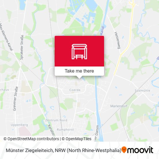 Карта Münster Ziegeleiteich