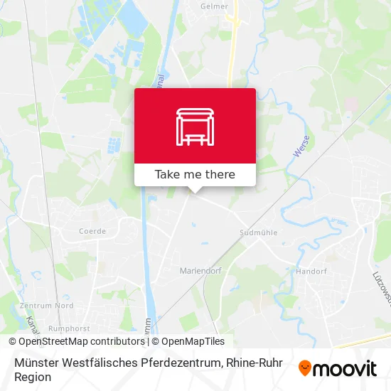 Карта Münster Westfälisches Pferdezentrum
