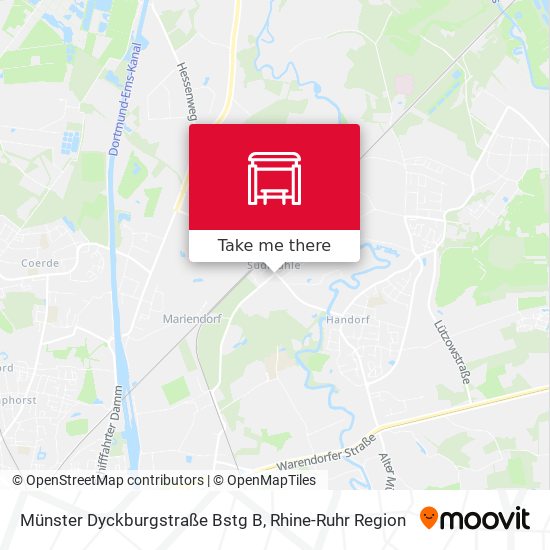 Münster Dyckburgstraße Bstg B map