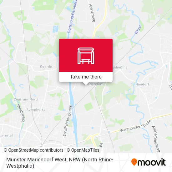 Карта Münster Mariendorf West