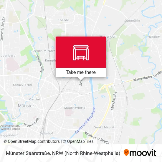 Карта Münster Saarstraße