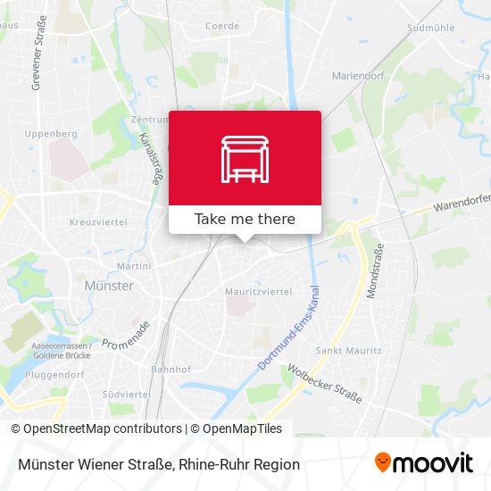 Карта Münster Wiener Straße