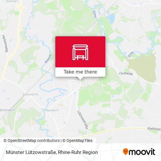 Münster Lützowstraße map
