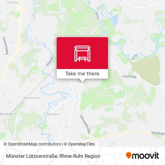 Münster Lützowstraße map