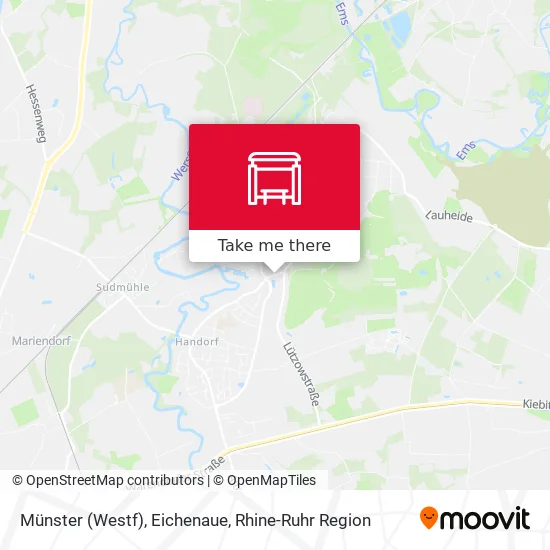 Карта Münster (Westf), Eichenaue